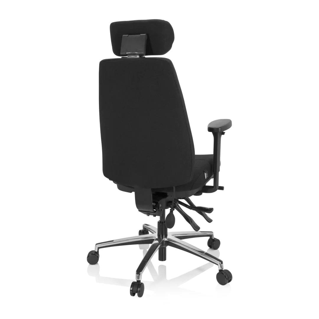 Bürostuhl Drehstuhl PHOENIX PRO I Stoff schwarz von HJH - Produktbild 11 von 15