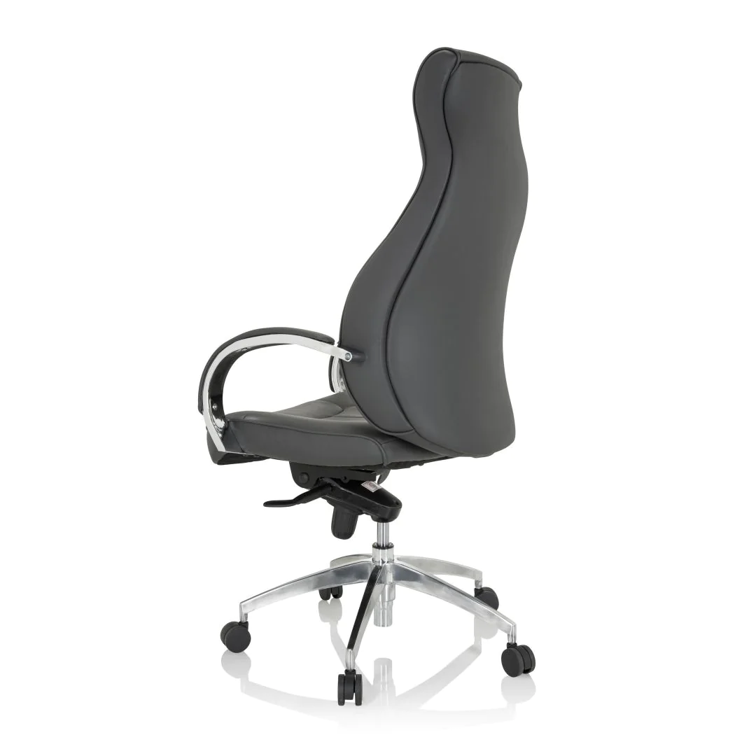 Bürostuhl Chefsessel ELEGANCE I Kunstleder grau von HJH - Produktbild 11 von 13