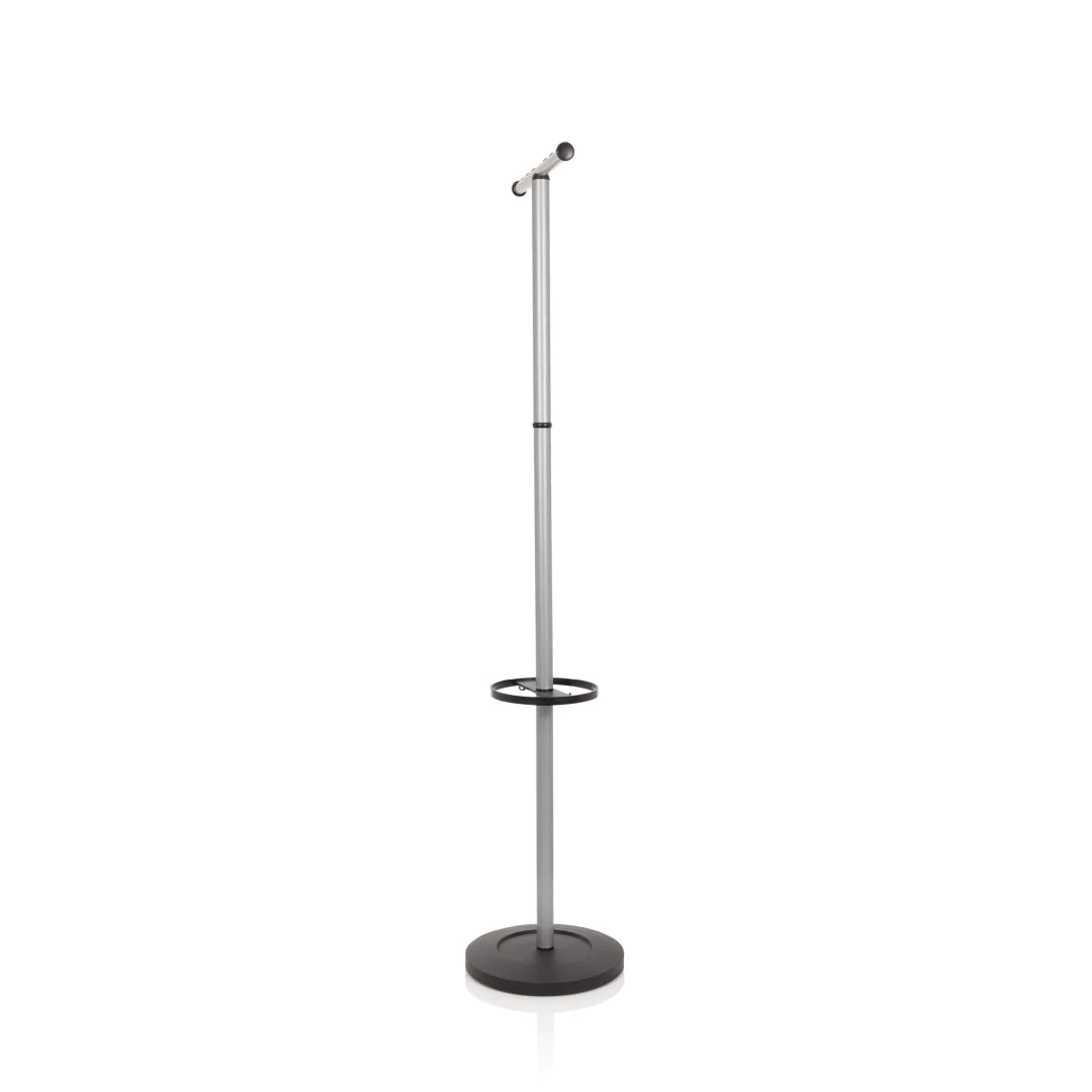 Garderobenständer SPACE I schwarz silber Stahl von HJH - Produktbild 11 von 12