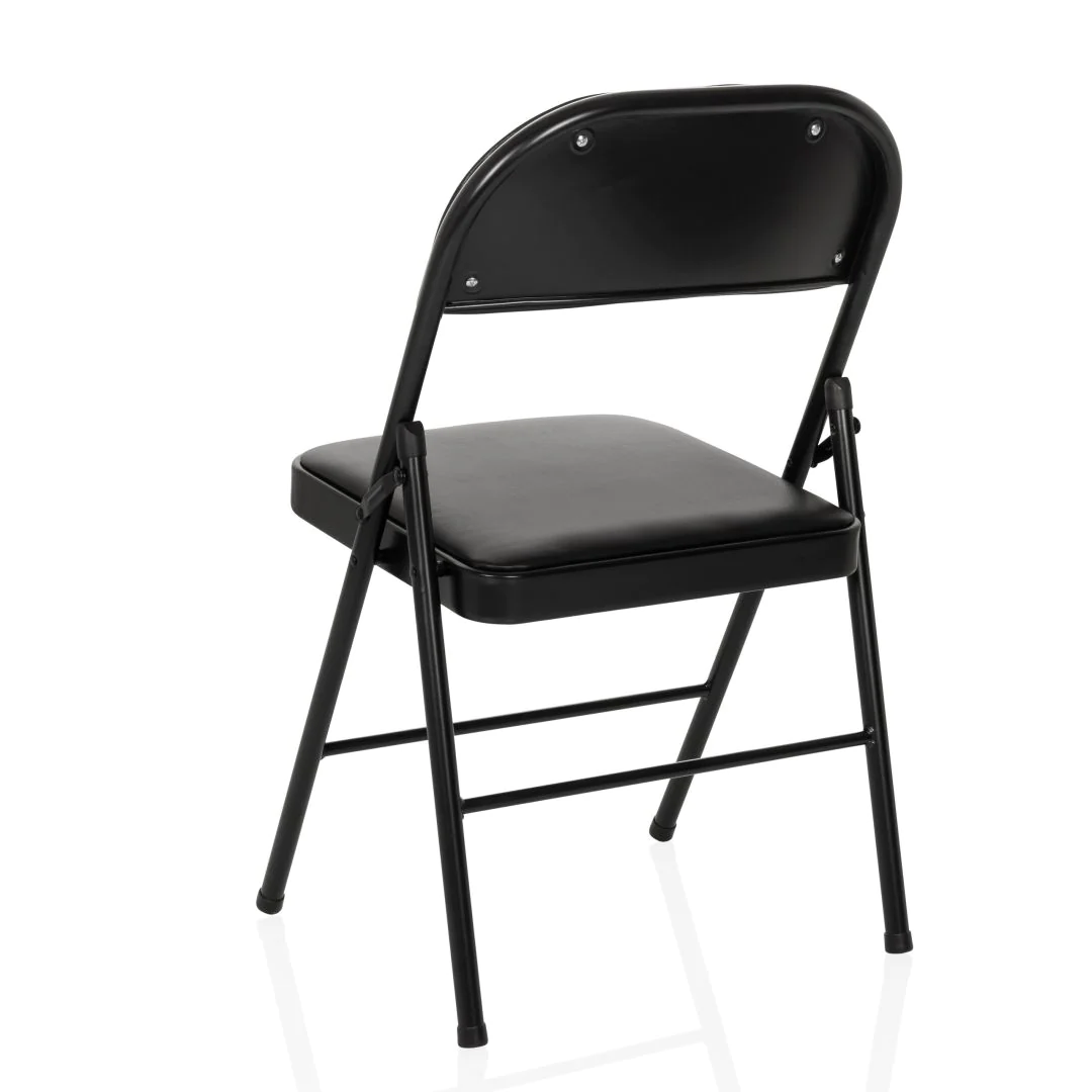 Konferenzstuhl Besucherstuhl Klappstuhl TUDELA H PU schwarz von HJH - Produktbild 11 von 14