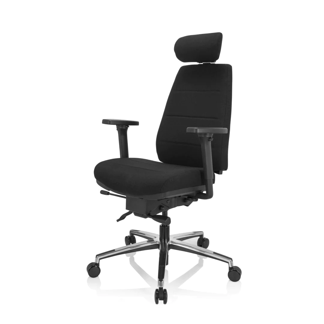 Bürostuhl Drehstuhl PHOENIX PRO I Stoff schwarz von HJH - Produktbild 15 von 15