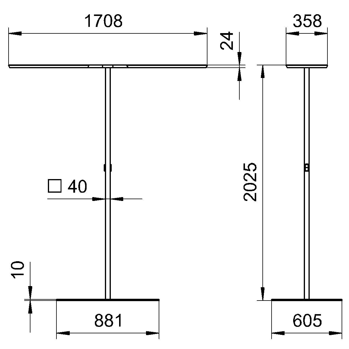 Stehleuchte YARA.doubleT von Waldmann - Produktbild 8 von 8