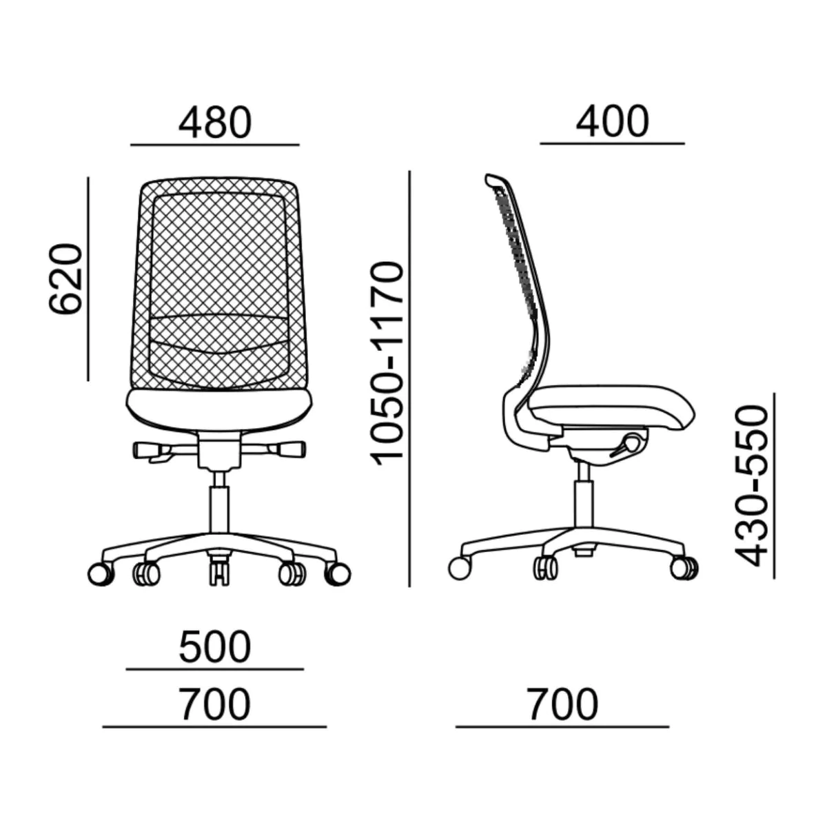 Bürostuhl Victory 1405 von RIM - Produktbild 6 von 7