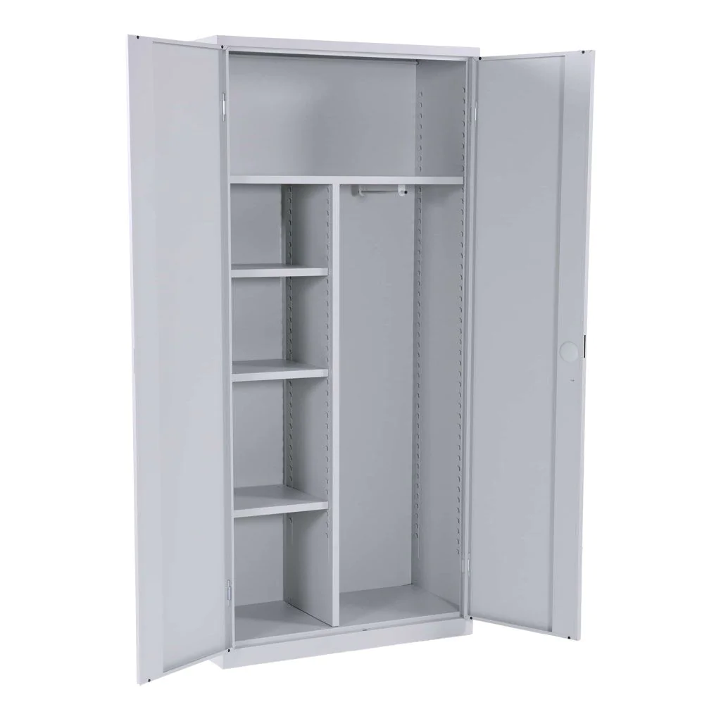 Akten-Kleiderschrank 92 x 42cm 2-türig K: 7035 T: 7035 von Ceha - Produktbild 4 von 4