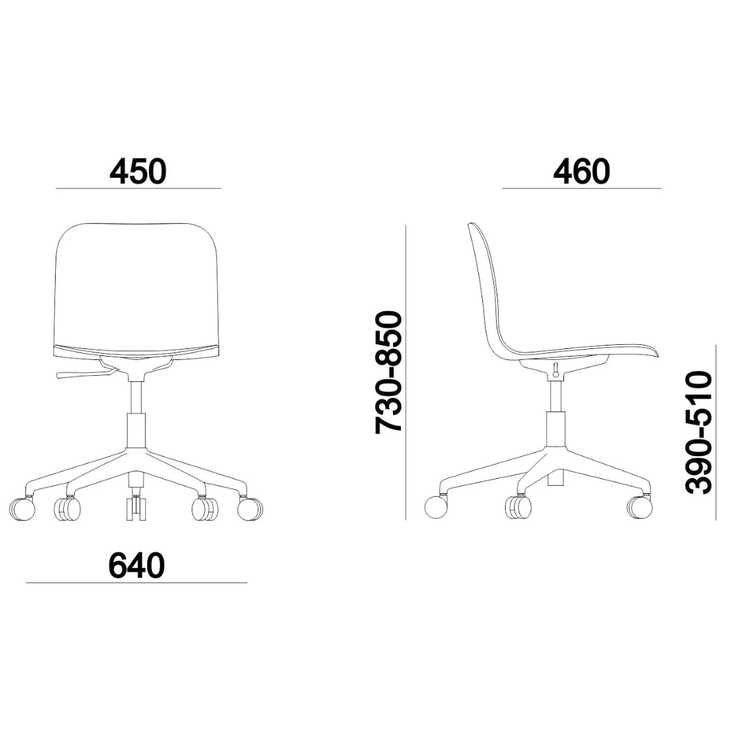 Konferenzstuhl Lambda 4001 Roll von RIM - Produktbild 8 von 8