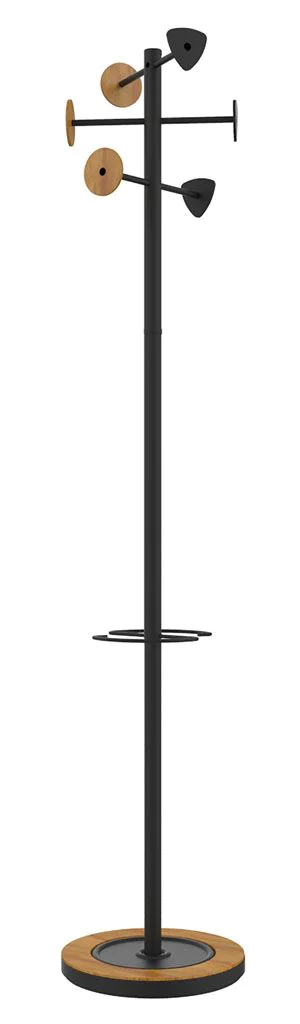 Garderobe Bora Bamboo von Unilux - Produktbild 3 von 5