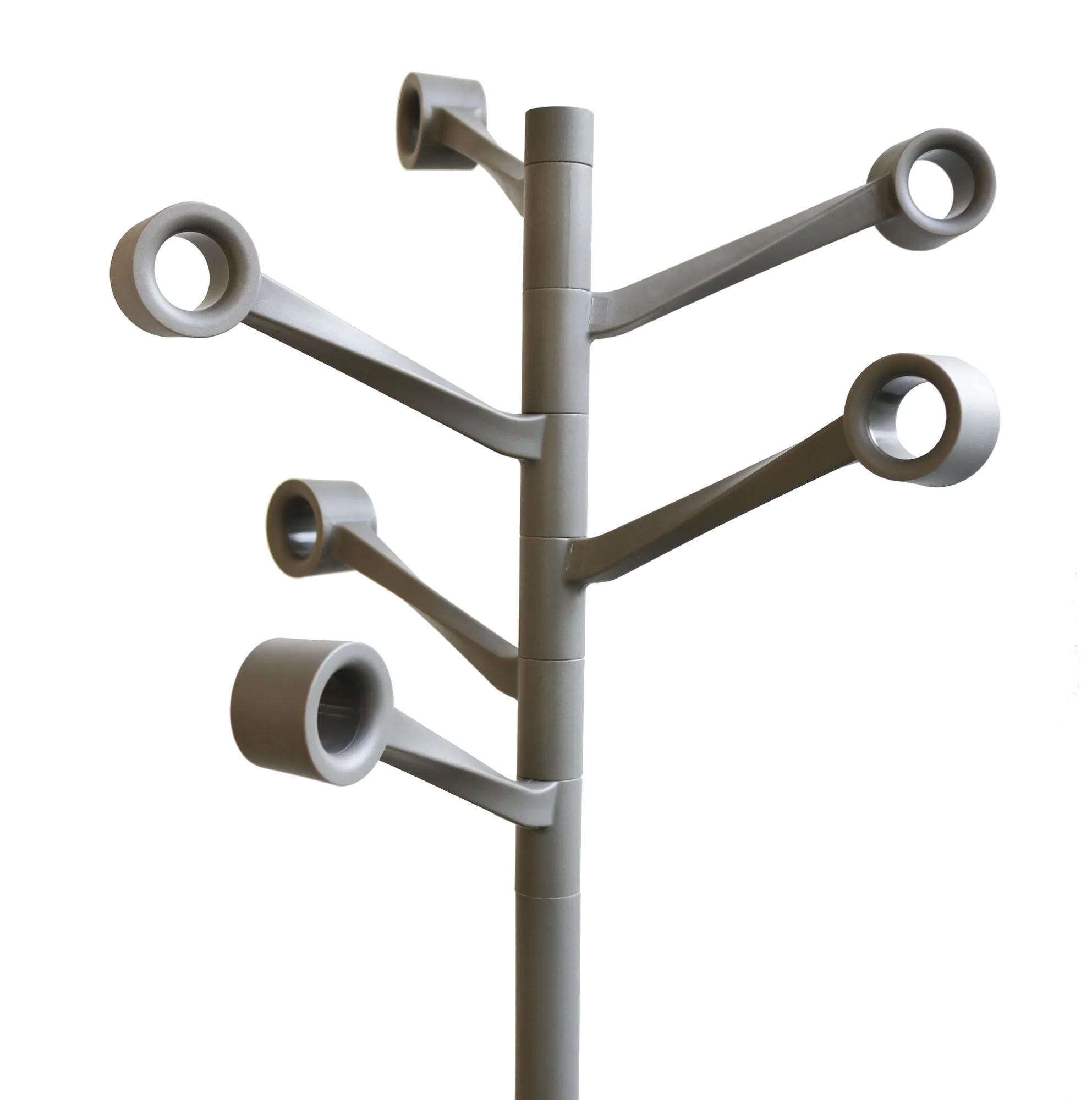 Garderobe Bourgeon - Metallgrau von Unilux - Produktbild 5 von 9