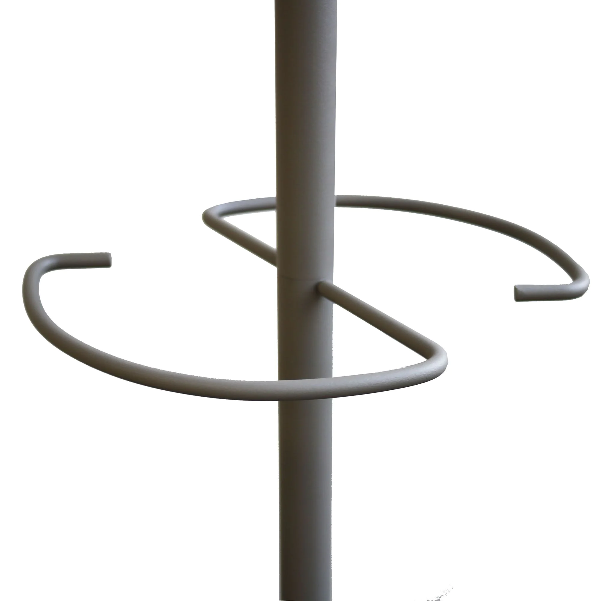 Garderobe Bourgeon - Metallgrau von Unilux - Produktbild 8 von 9