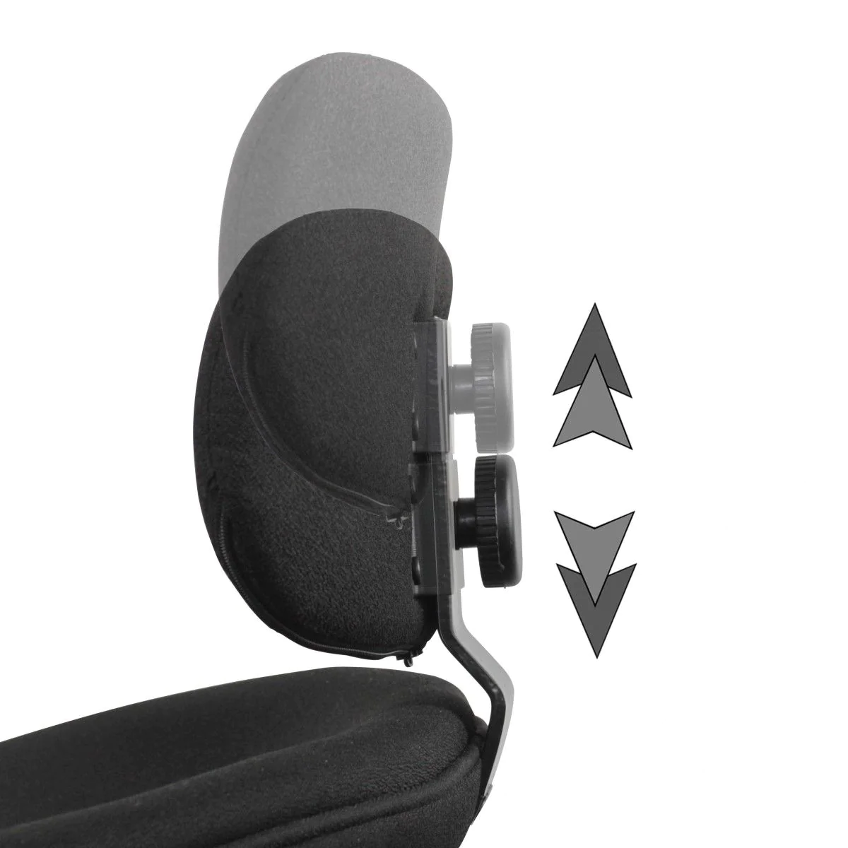 Arbeitshocker Louis - Schwarz von Amstyle - Produktbild 6 von 6