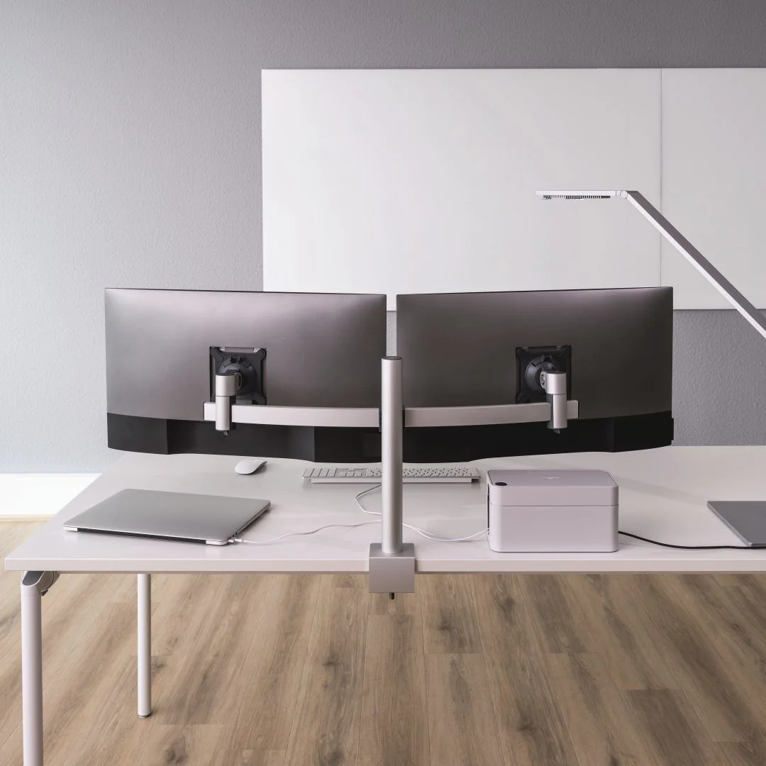 Monitor-Halterung PRO für 2 Monitore - Tischklemme von Durable - Produktbild 2 von 14