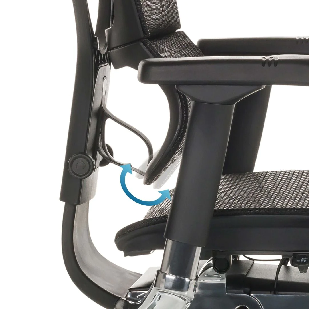 Bürostuhl Chefsessel ERGOHUMAN SLIM GEN2 Netzstoff von HJH - Produktbild 3 von 14