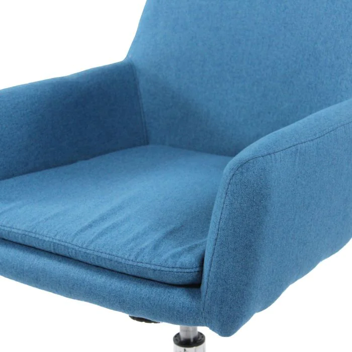 Bürostuhl Drehstuhl SHAKE 400 Stoff blau von HJH - Produktbild 2 von 6