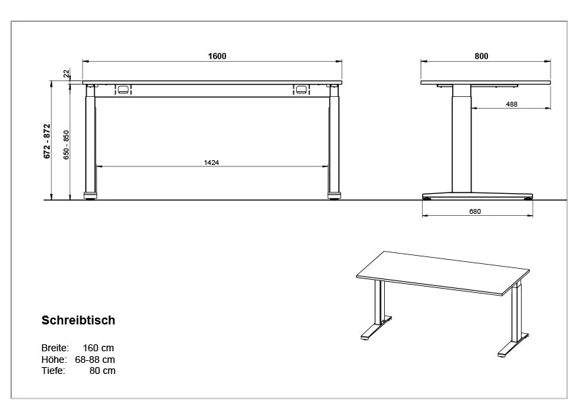 Büro-Set Agenda-Home 2 von BME home - Produktbild 7 von 9