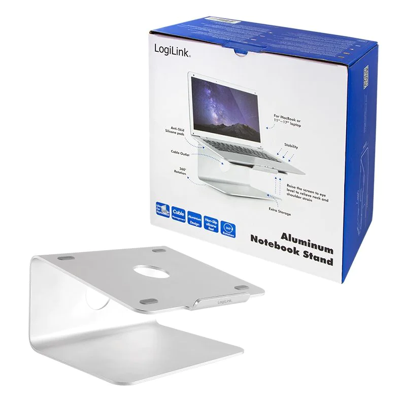 Notebook Ständer aus Aluminium 11–17" von LogiLink - Produktbild 10 von 10
