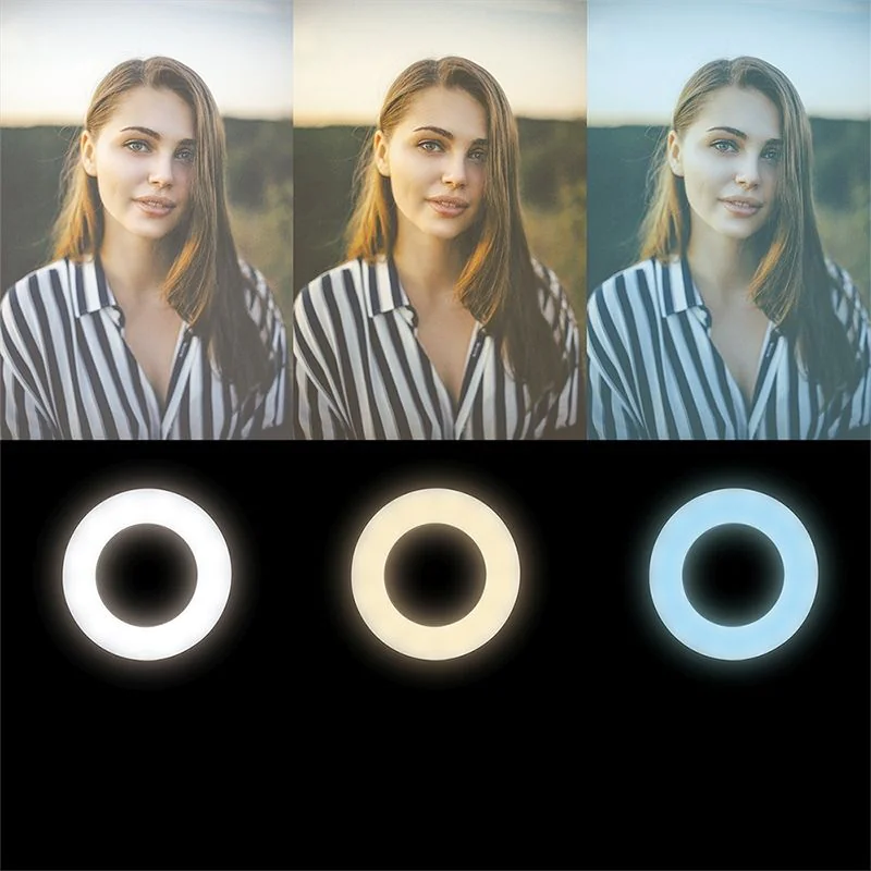 Smartphone-Ringlicht-Klemmhalterung Ø 8,5 cm von LogiLink - Produktbild 8 von 10
