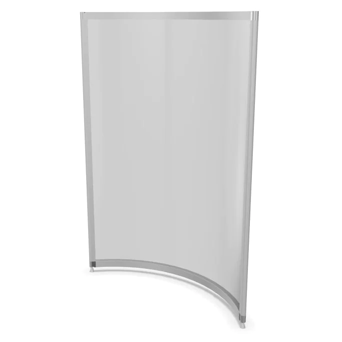 Acrylglas-Stellwand Rey Rund von BME basic - Produktbild 3 von 5