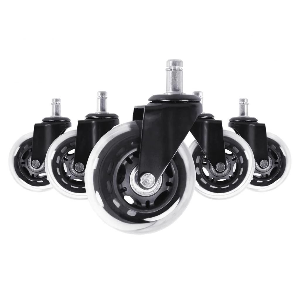 Universal-Schwerlastrollen Ø 75 mm (11 mm) 5er Pack von Amstyle - Produktbild 1 von 12