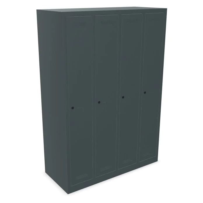 Garderobenschrank Monobloc - 4F130 - BIS-Garderobenschrank-4F130