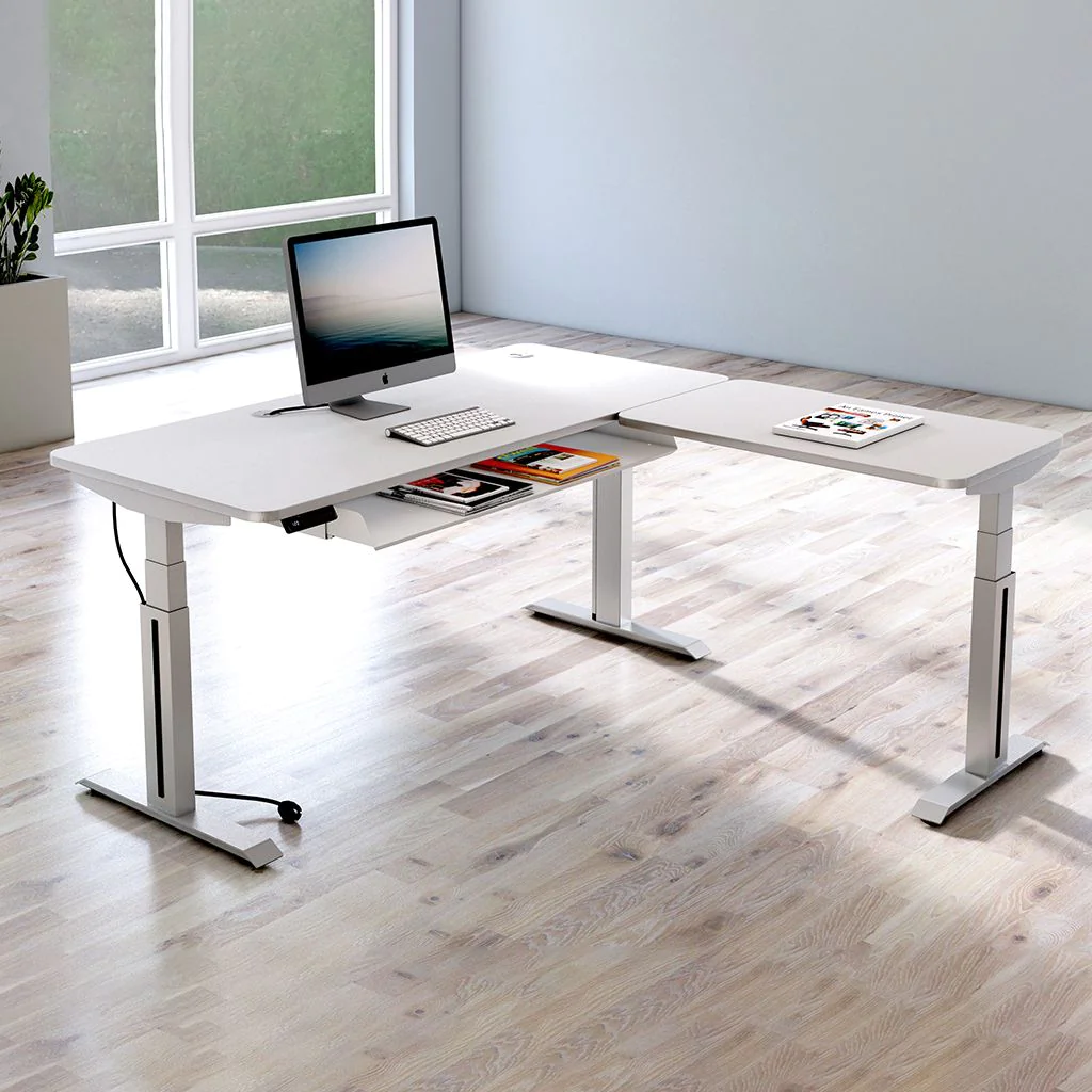 Höhenverstellbarer Schreibtisch Move professional Eckform von Kerkmann - Produktbild 8 von 9