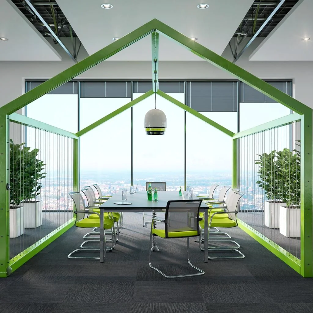 Eckschreibtisch E10 Quadratrohr 4-Fuß von Nowy Styl - Produktbild 5 von 11