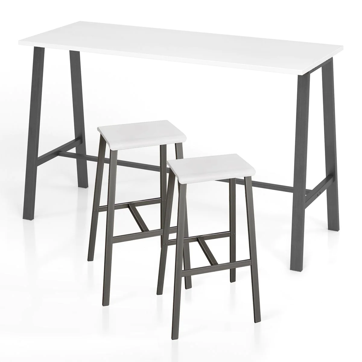Barhocker Meeting Point (2er Set) von Hammerbacher - Produktbild 4 von 6