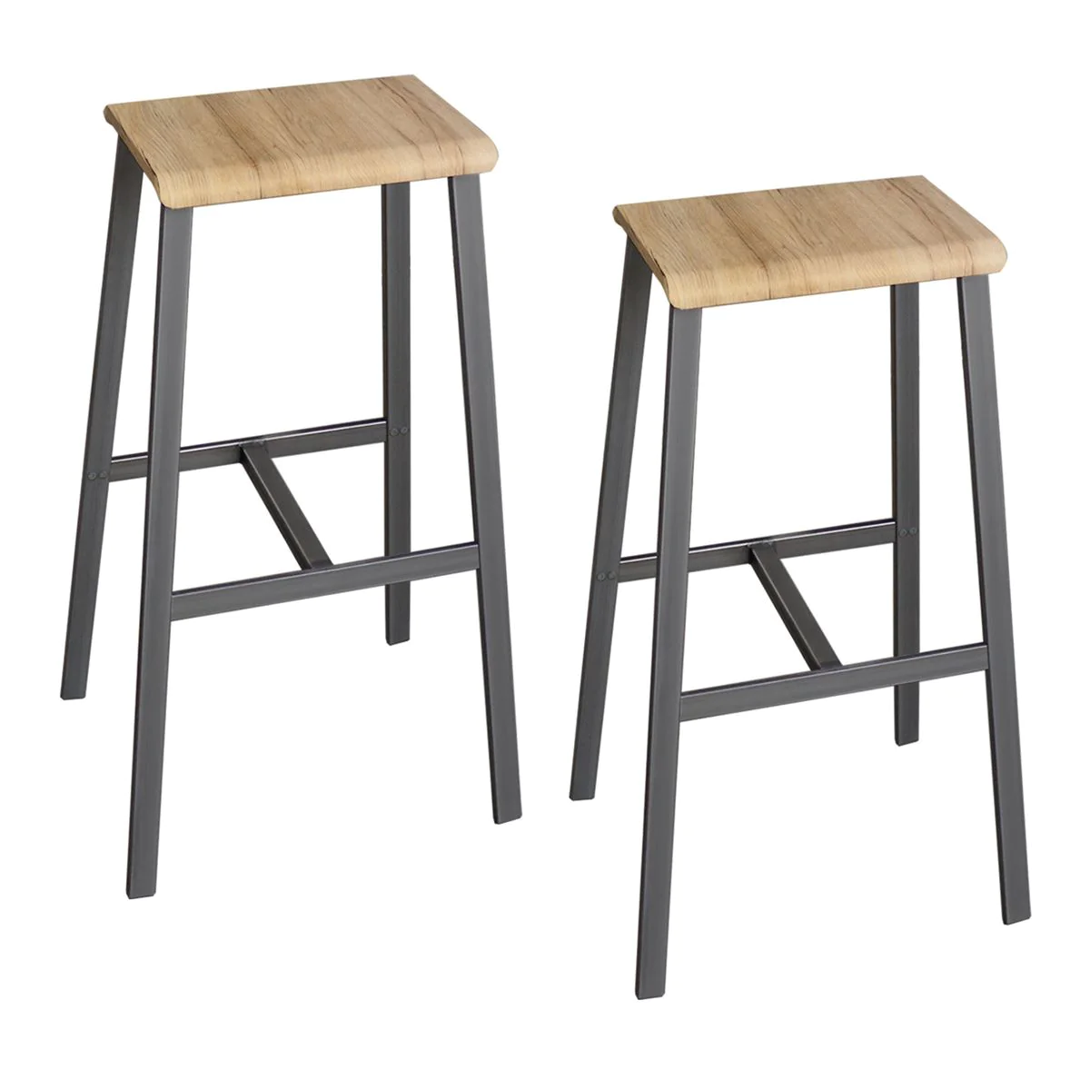 Barhocker Meeting Point (2er Set) von Hammerbacher - Produktbild 1 von 6