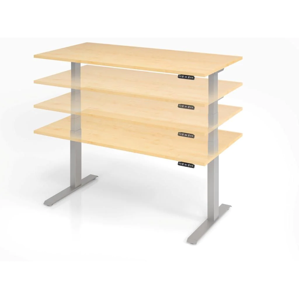Höhenverstellbarer Schreibtisch XDKB von Hammerbacher - Produktbild 15 von 22