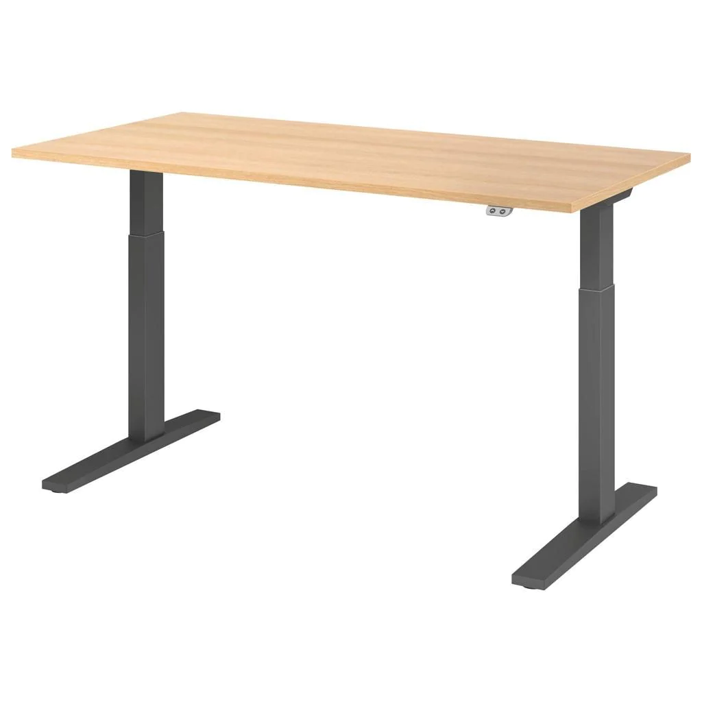 Höhenverstellbarer Schreibtisch XMKA von Hammerbacher - Produktbild 8 von 22