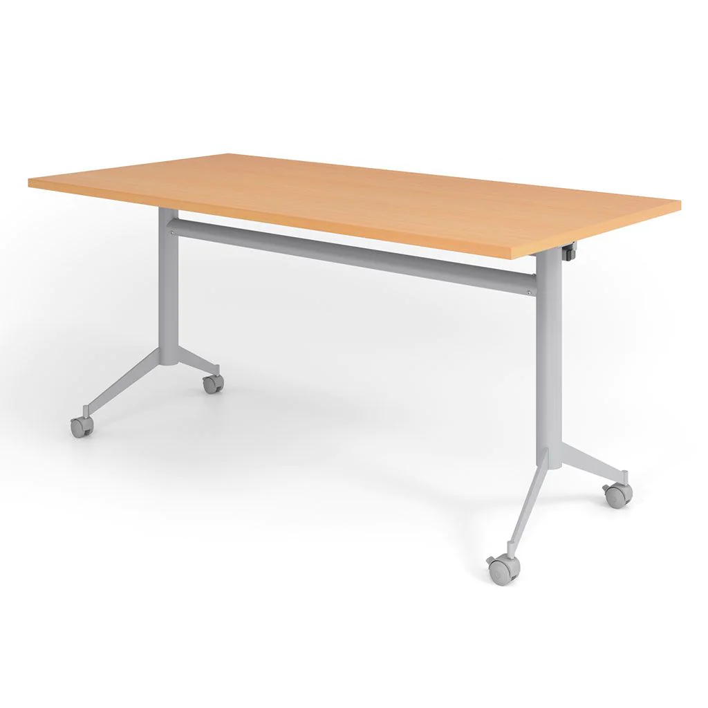 Klapptisch mit Rollen 160 x 80 cm von Hammerbacher - Produktbild 3 von 13