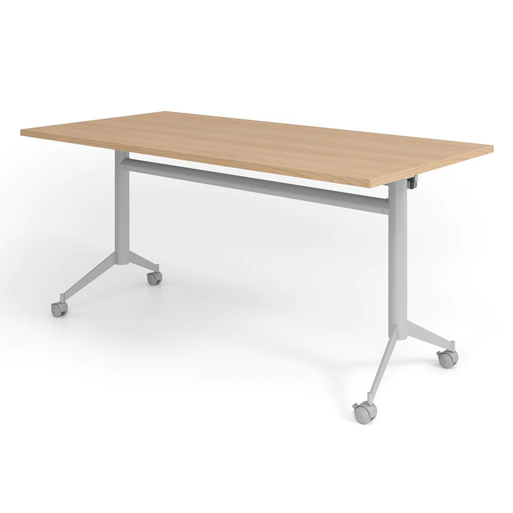 Klapptisch mit Rollen 160 x 80 cm von Hammerbacher - Produktbild 4 von 13
