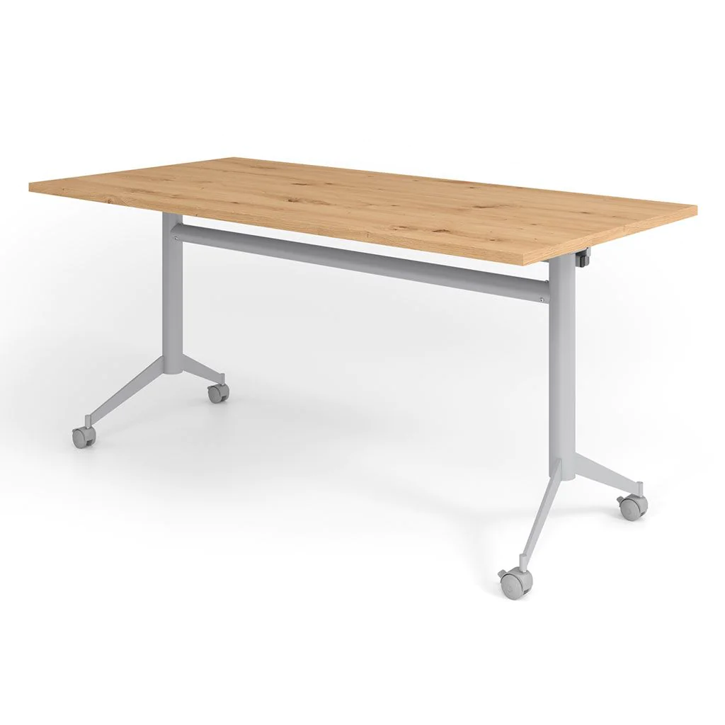 Klapptisch mit Rollen 160 x 80 cm von Hammerbacher - Produktbild 6 von 13