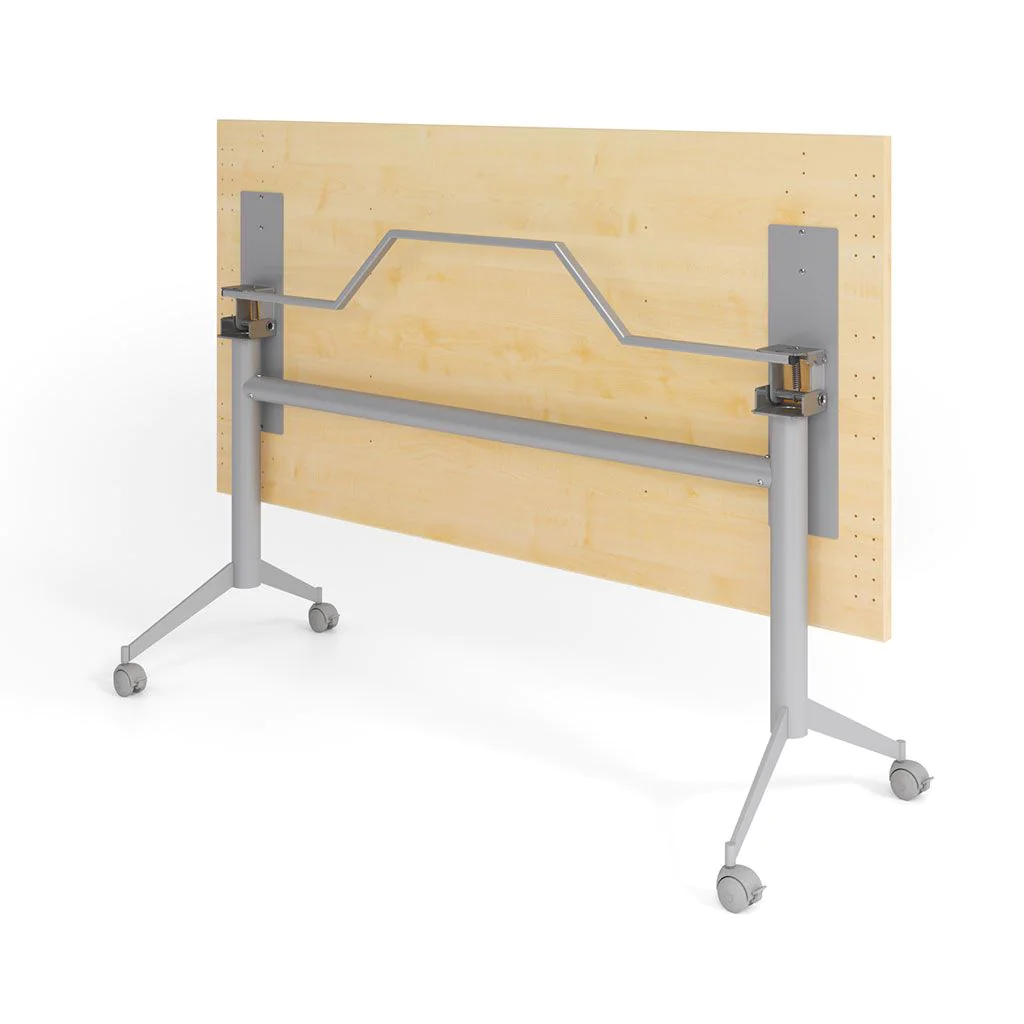 Klapptisch mit Rollen 160 x 80 cm von Hammerbacher - Produktbild 9 von 13