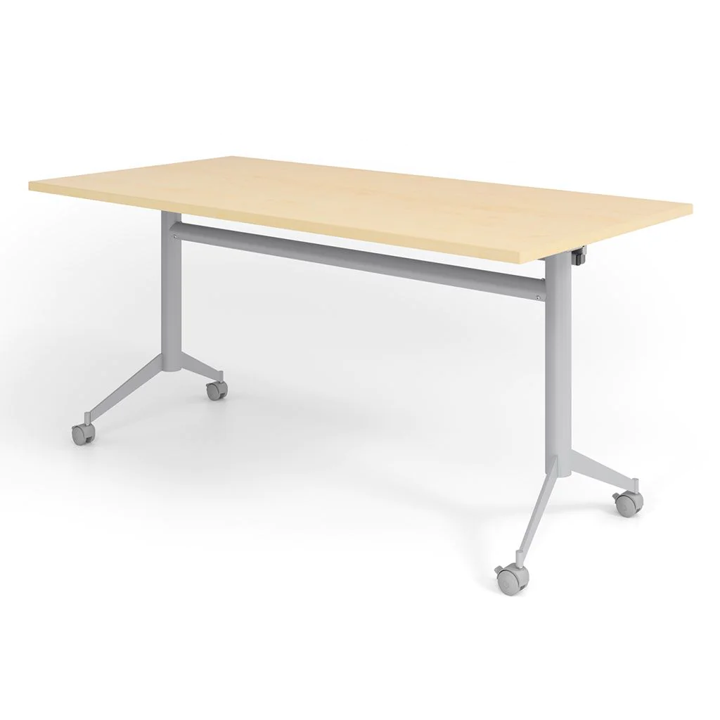 Klapptisch mit Rollen 160 x 80 cm - HBA-KF16
