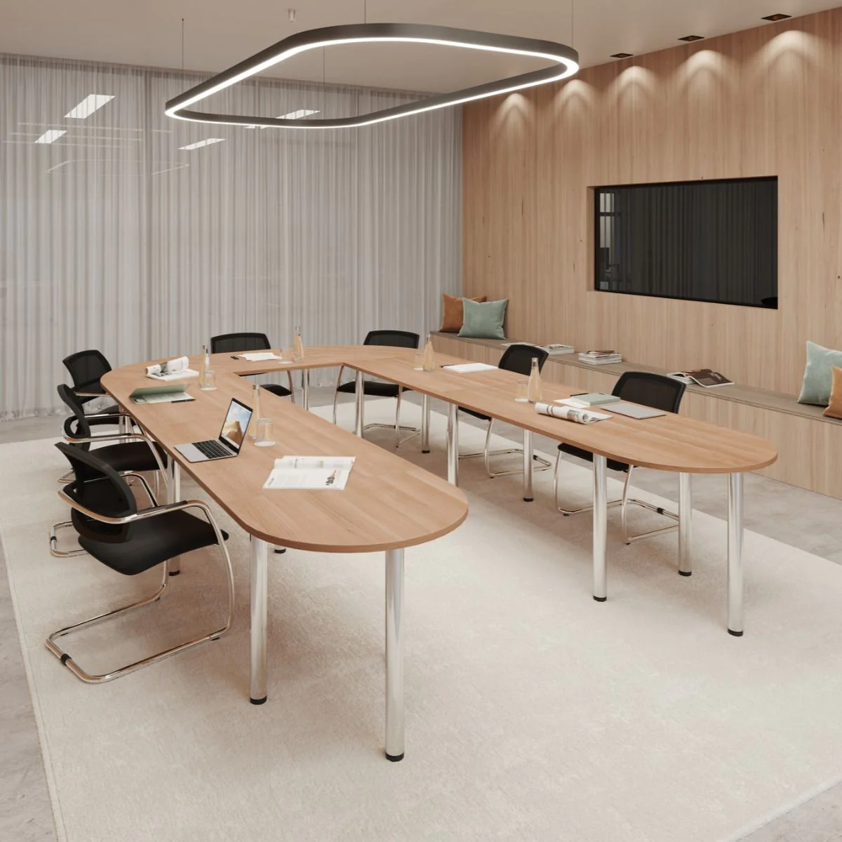 Konferenztisch K U-Form von Hammerbacher - Produktbild 12 von 14