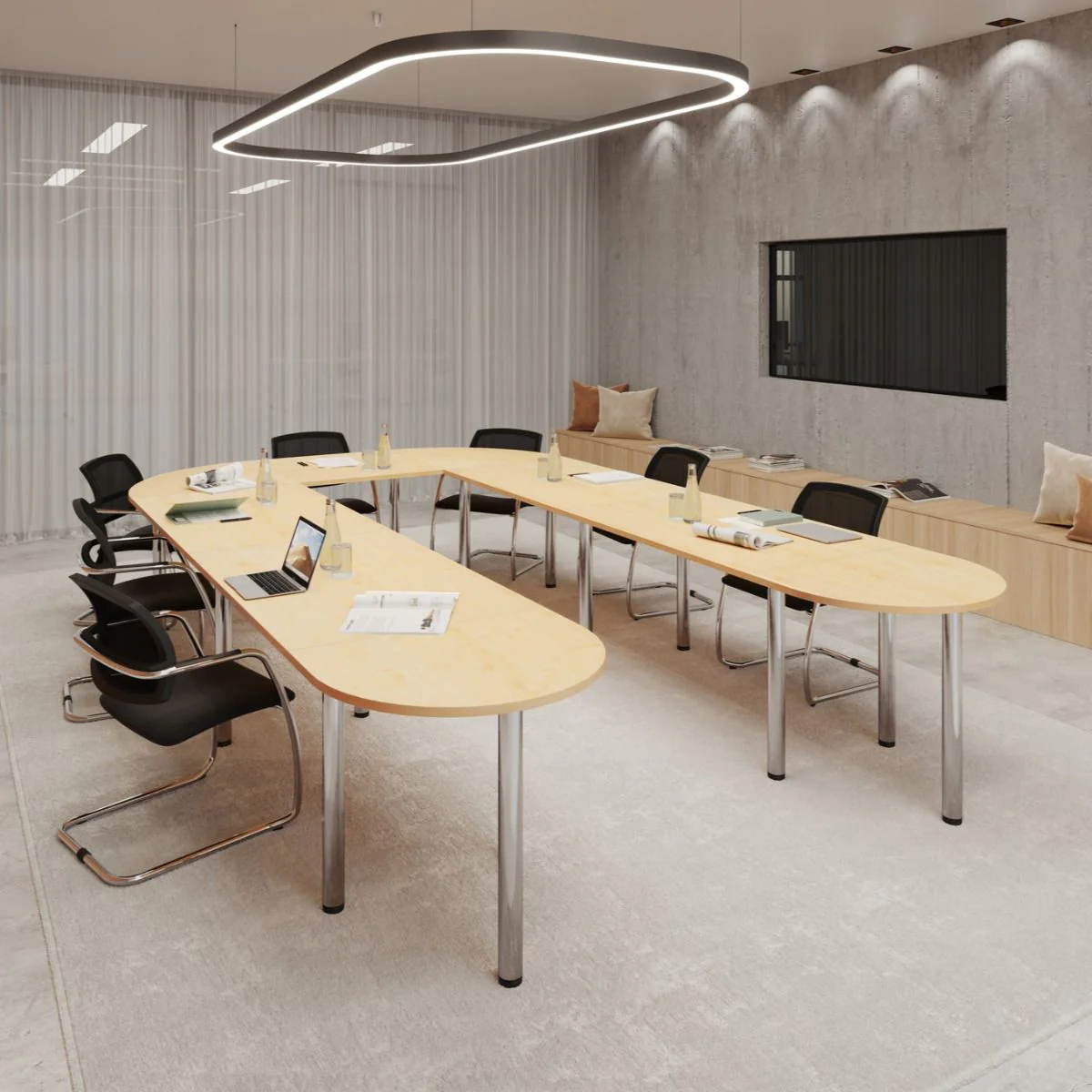 Konferenztisch K U-Form von Hammerbacher - Produktbild 3 von 14
