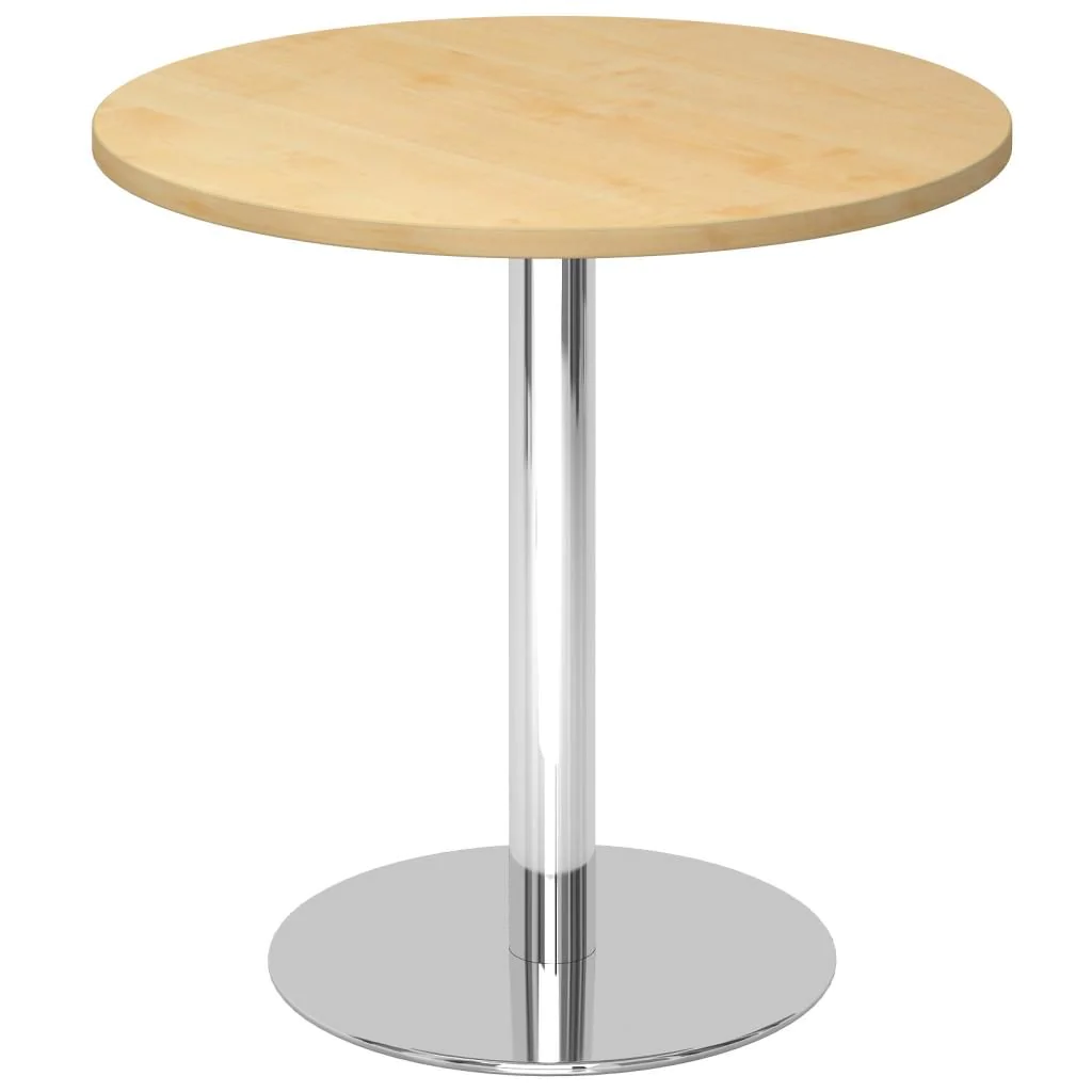 Säulentisch Rund Ø 80 cm - Silber von Hammerbacher - Produktbild 9 von 12
