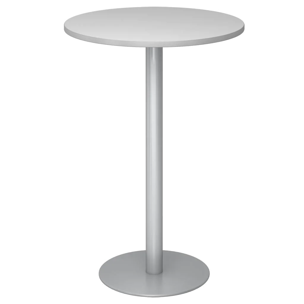 Säulentisch Rund - Chrom von Hammerbacher - Produktbild 5 von 7