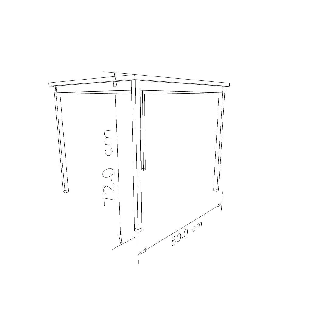 Konferenztisch Serie V 120 x 80 cm von Hammerbacher - Produktbild 12 von 12