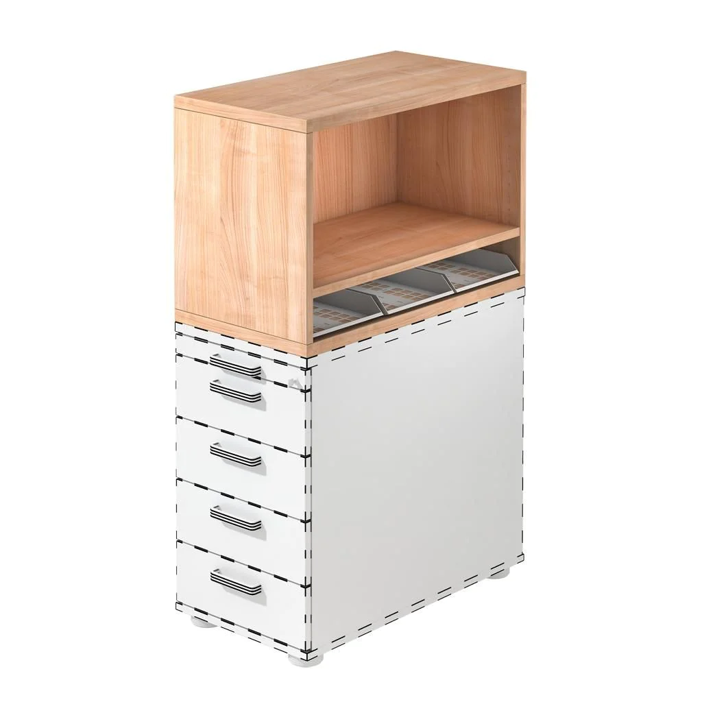Aufsatz-Regal SC von Hammerbacher - Produktbild 4 von 8