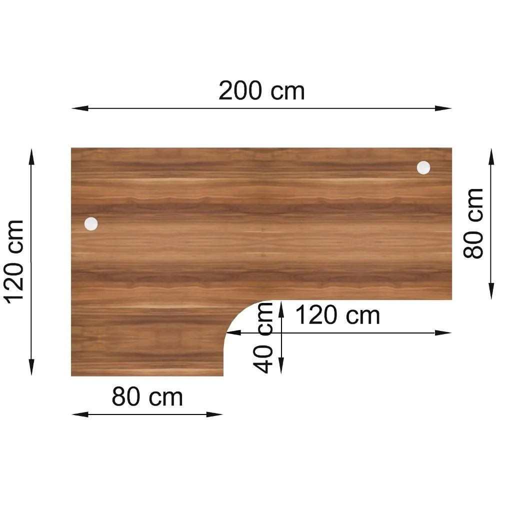 Schreibtisch B Eckform von Hammerbacher - Produktbild 15 von 16