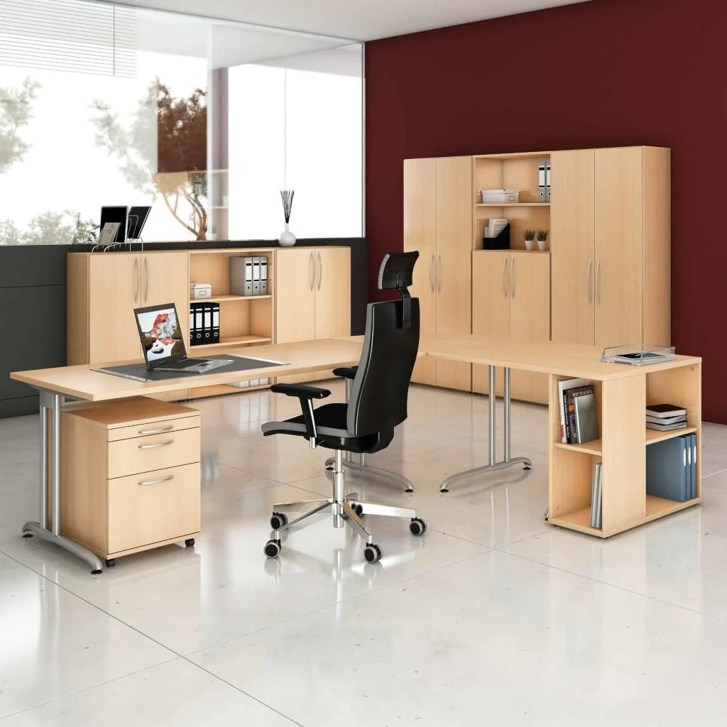 Schreibtisch B Eckform - HBA-BS82