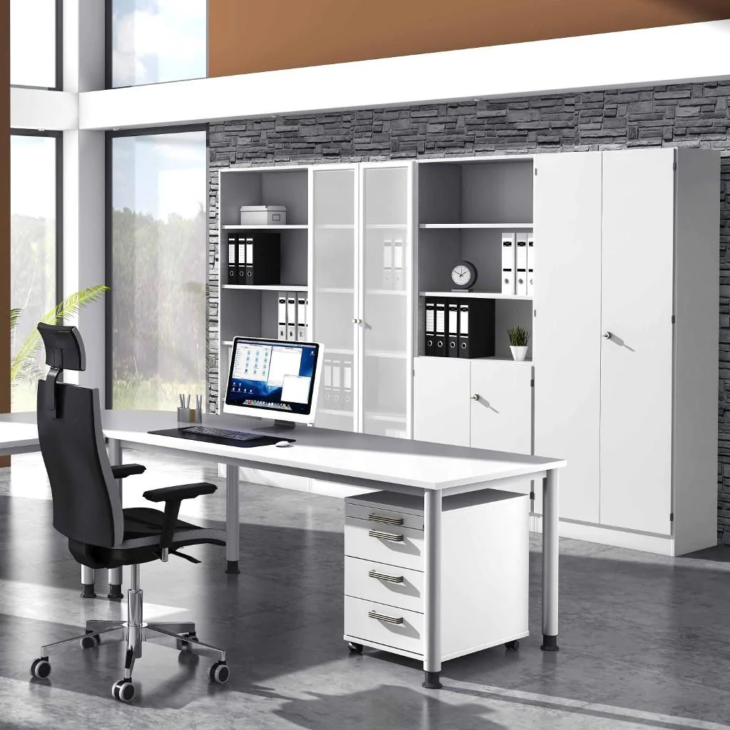 Schreibtisch H Eckform - HBA-HS82
