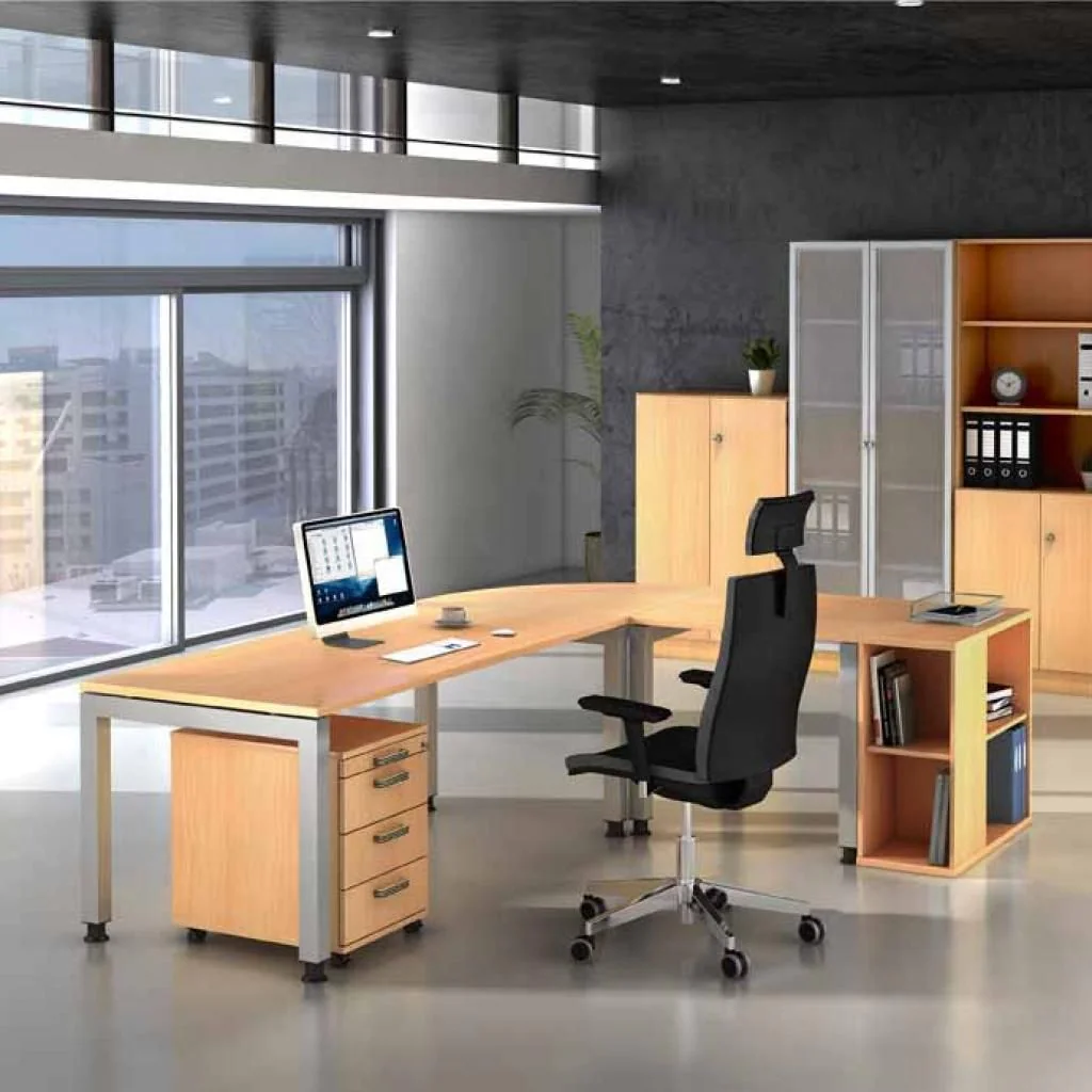 Schreibtisch J Eckform von Hammerbacher - Produktbild 15 von 17