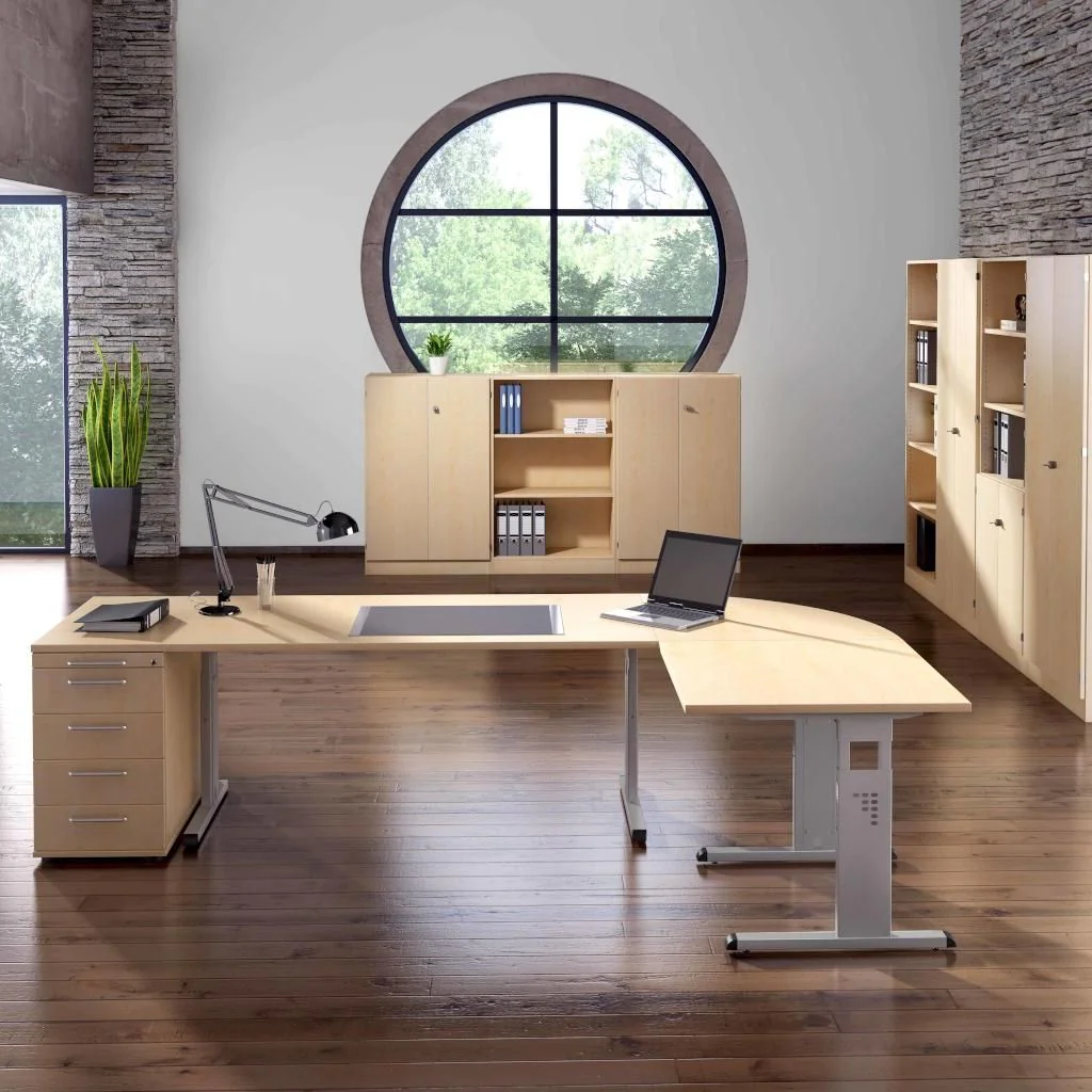 Schreibtisch O Ecke - HBA-OS82