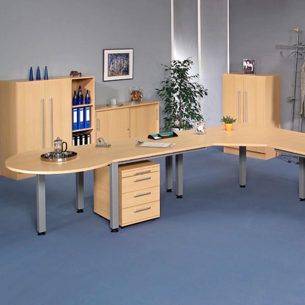 Schreibtisch Q Freiform von Hammerbacher - Produktbild 5 von 12