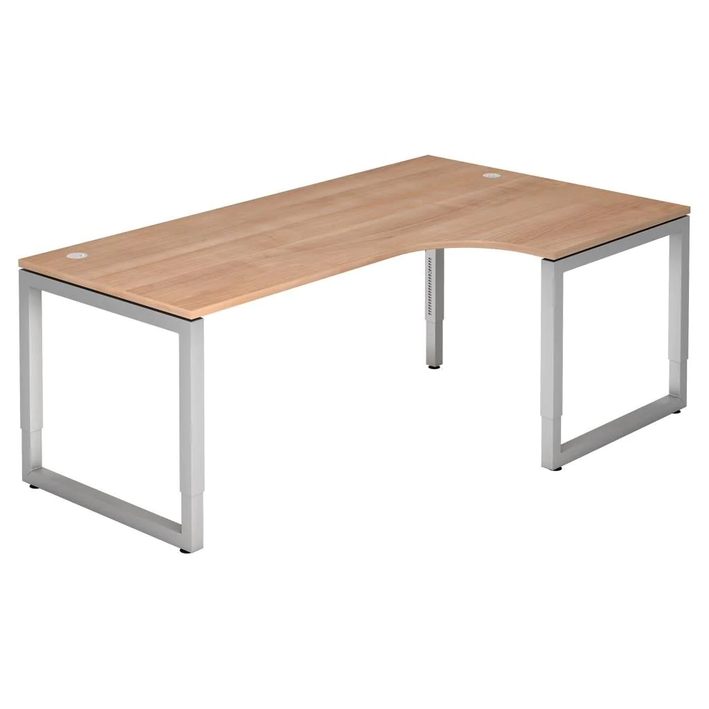 Schreibtisch R Eckform 200 x 120 cm von Hammerbacher - Produktbild 4 von 10