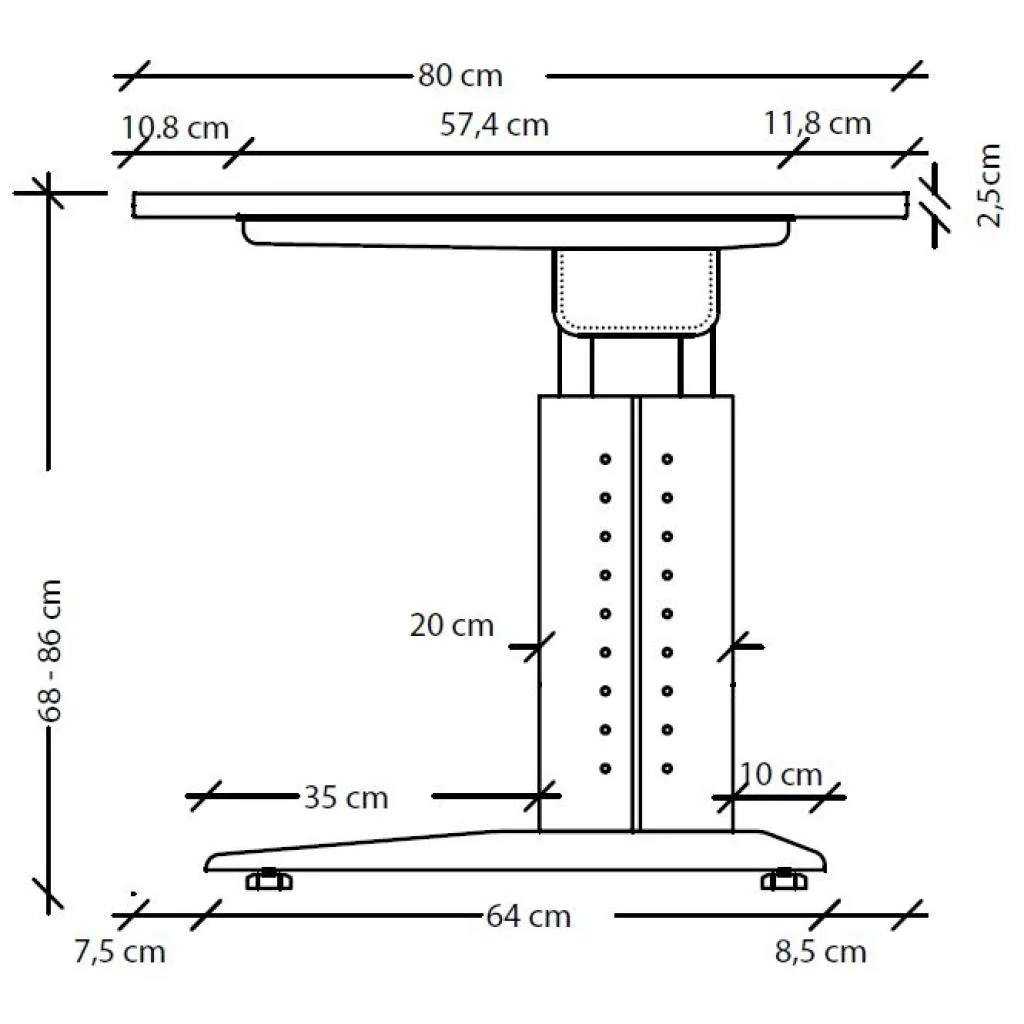 Schreibtisch U Eckform von Hammerbacher - Produktbild 14 von 15