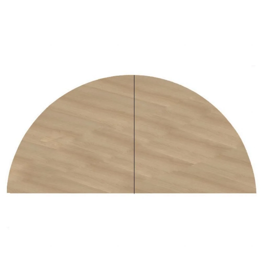 Tischplatte mit Stützfuß von Hammerbacher - Produktbild 7 von 9