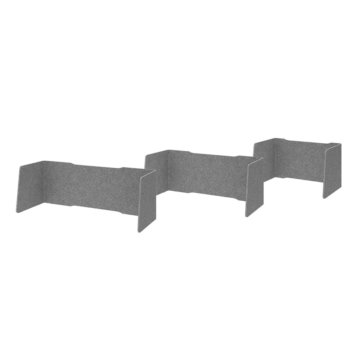 Tischtrennwand Akustik U-Form von Hammerbacher - Produktbild 4 von 15