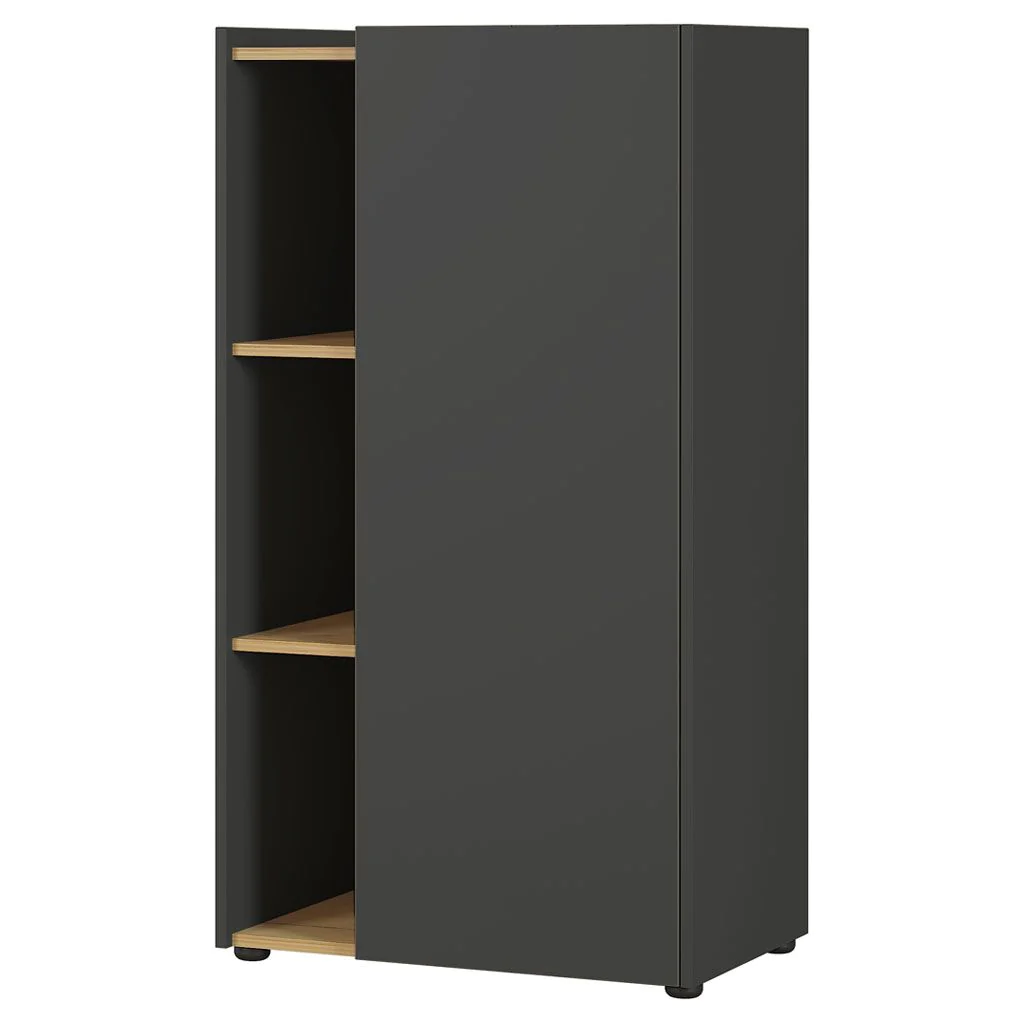 Aktenschrank 2976 Austin - Graphit/Navarra-Eiche - GER-2976-549
